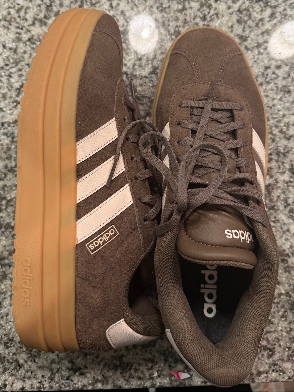 Adidas VL Court Bold size 9 EUC
